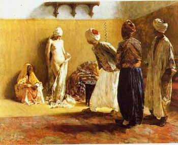 Arab or Arabic people and life. Orientalism oil paintings  346